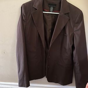 Size 14 dark brown blazer